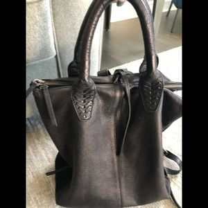 Free People Crossroad Convertible Black Backpack